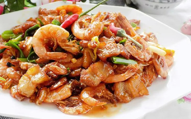 Tôm rang mặn ngọt