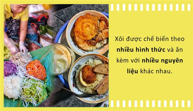 Xôi trong ẩm thực Việt: Món ăn vội nhưng lại chứng kiến từng cột mốc đời người