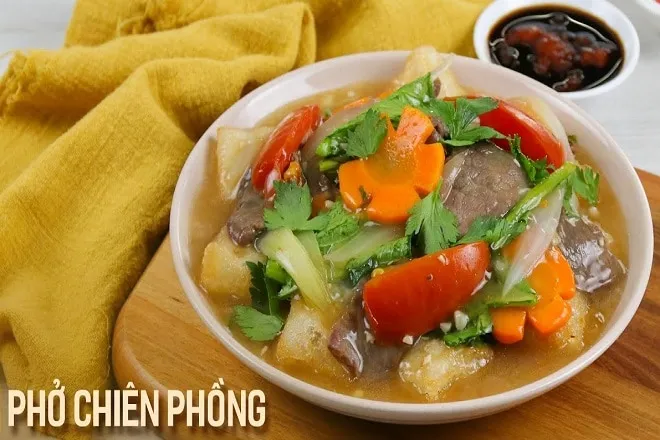 5 cách làm phở chiên phồng giòn ngon chuẩn vị Hà Nội