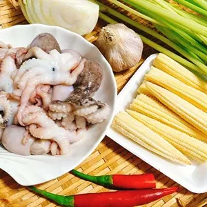 Bạch tuộc xào cần tây