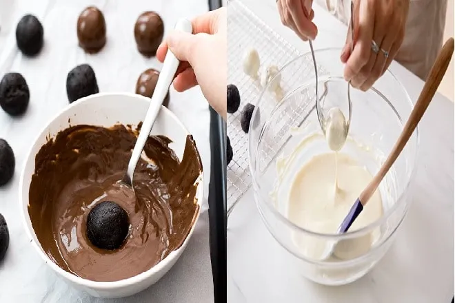 Cách làm Socola Truffle bằng sữa đặc và milo Keto ít béo