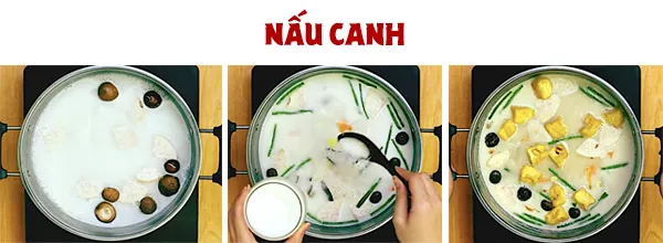 Cách nấu canh kiểm chay béo ngậy vị nước cốt dừa