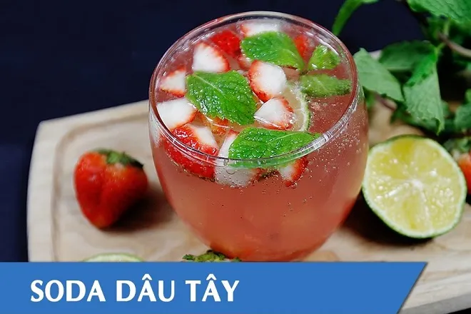 Cách pha chế soda bằng 7up “mix” các loại trái cây thơm ngon