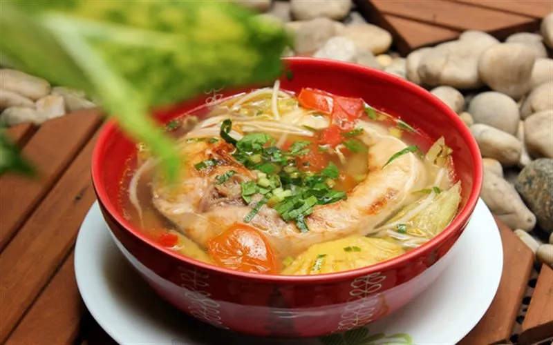 Canh chua cá bớp