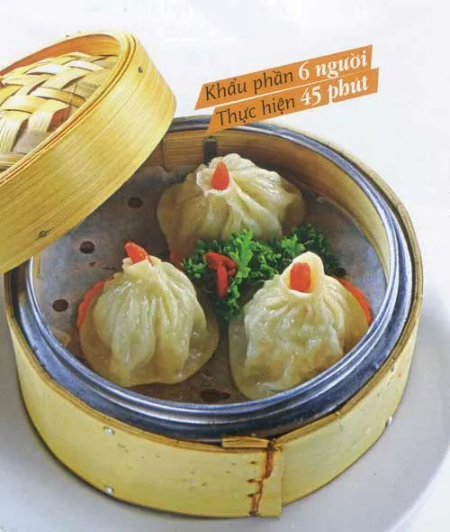 [Chế biến]-Bánh bao Thượng Hải