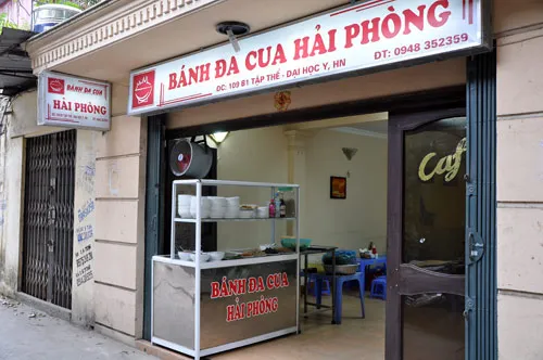 [Chế biến]- Bánh đa cua