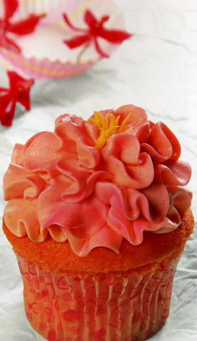 [Chế biến] – Bánh Strawberry cupcake