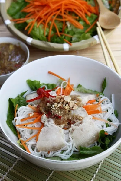 [Chế biến]-Bún chay khô