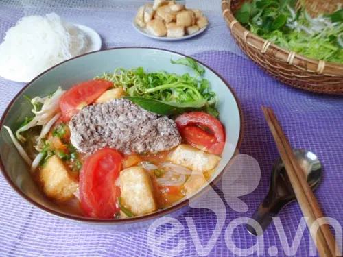 [Chế biến] – Bún ốc riêu cua