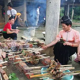 [Chế biến]-cá kèo nướng tương ớt