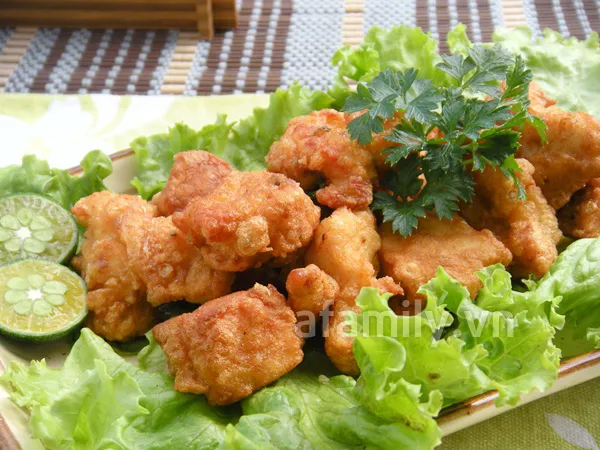 [Chế biến] – Chicken karaage – Gà chiên kiểu Nhật