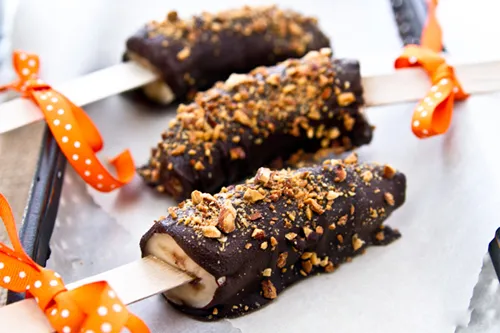 [Chế biến] – Chuối chocolate mát lạnh