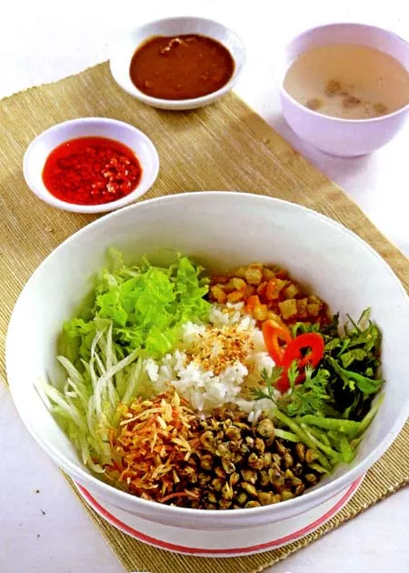 [Chế biến] – Cơm hến