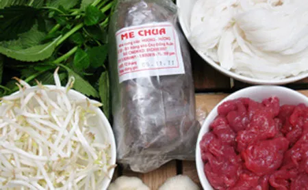 [Chế biến]-Phở trộn xốt me chua