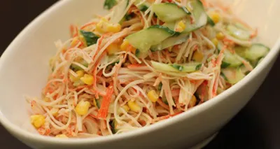 [Chế biến] – Salad cua tươi mát