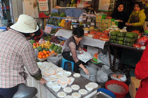 [Chế biến]- Tết Hàn thực, thêm bánh chay nhân lạc