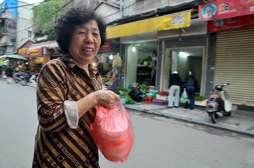 [Chế biến]- Tết Hàn thực, thêm bánh chay nhân lạc