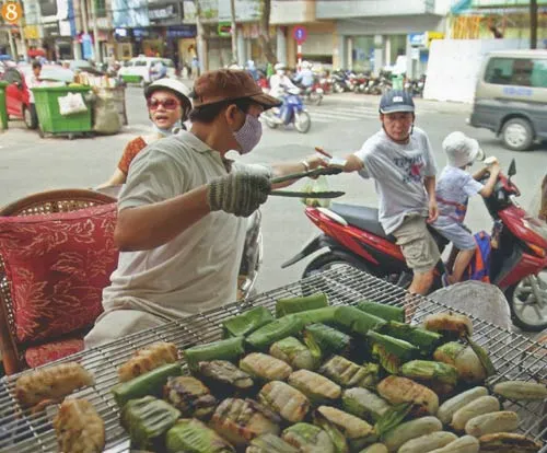 Chuối nướng ngòn ngọt cuốn hút