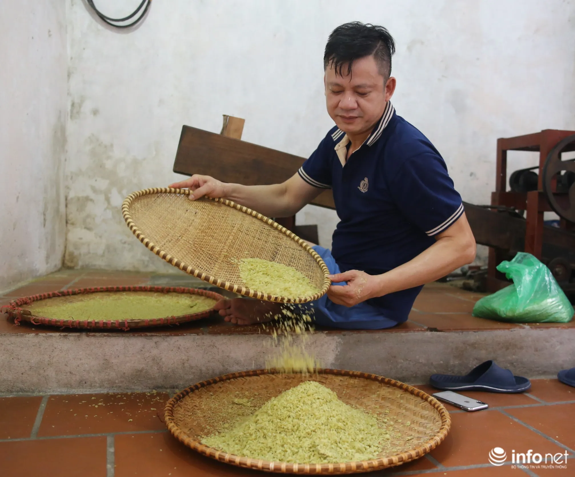 Cốm thơm tao nhã của người Hà thành