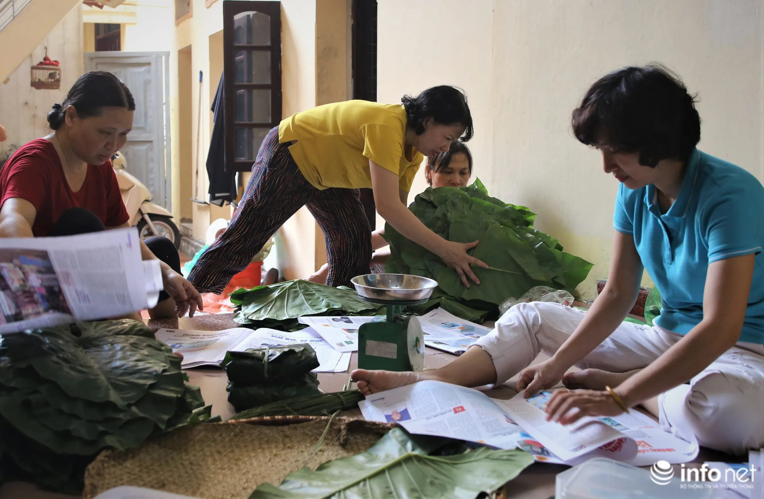 Cốm thơm tao nhã của người Hà thành