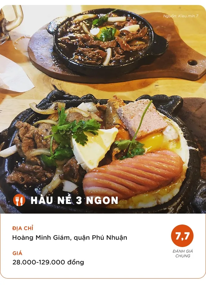 Địa chỉ ăn món né tại TP.HCM