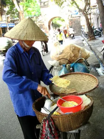 Giòn mát bánh đa phết kê