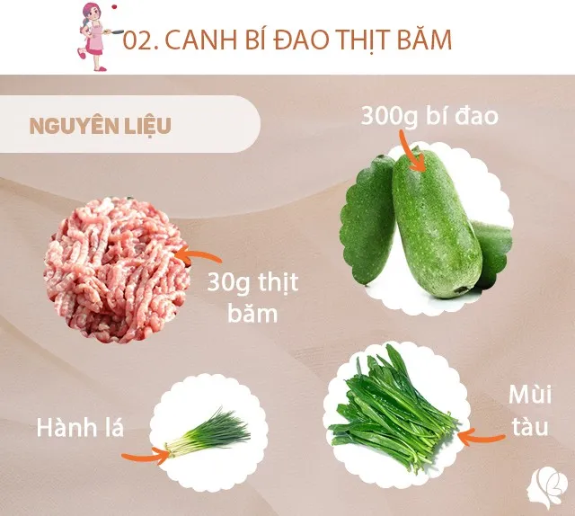 Gợi ý thực đơn 3 món dễ làm ngon miệng cho bữa tối thêm đậm đà hấp dẫn