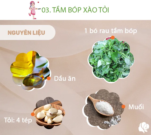 Gợi ý thực đơn 3 món dễ làm ngon miệng cho bữa tối thêm đậm đà hấp dẫn