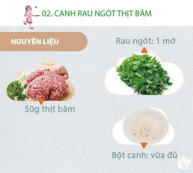 Hôm nay ăn gì: Bữa cơm vừa ngon lại dễ ăn, thanh mát cho chiều 1-5