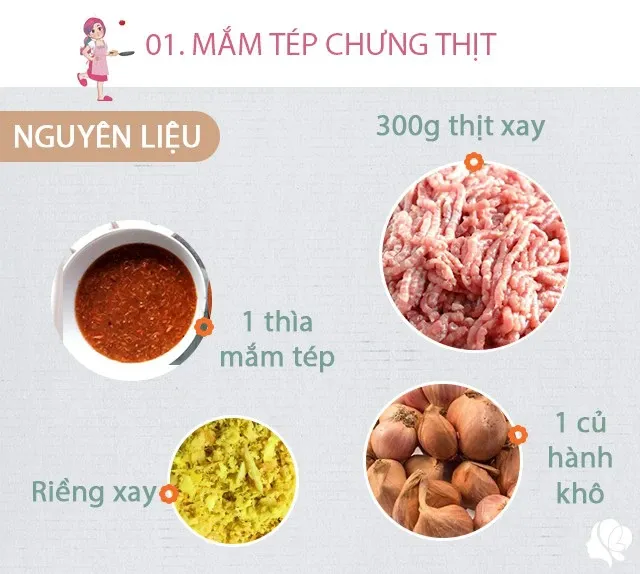 Hôm nay nấu gì: Bữa tối đậm đà, có món rất lạ miệng