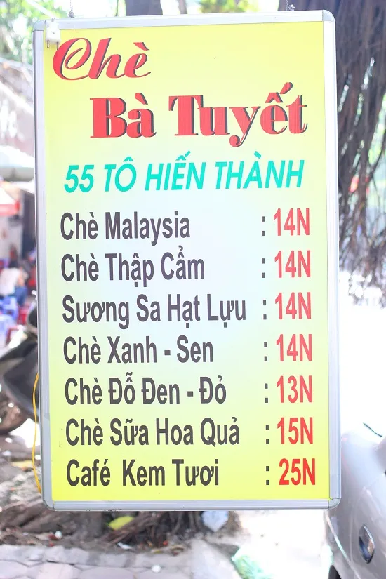 Hương vị Malaysia trong món chè ở Hà Nội