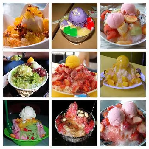 Ice kachang – món tráng miệng mát ngọt lịm