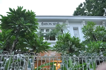 Không gian ẩm thực tại Maison Sens