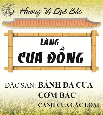 LÀNG CUA ĐỒNG – Con cua có: tám cẳng, hai càng, và mấy chục món ăn