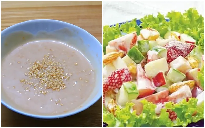 Món nước sốt chua ngọt trộn salad cực ngon