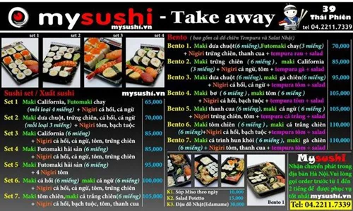 Mysushi – Đã rẻ nay còn rẻ hơn