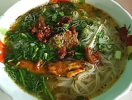 Ngọt lành canh cá Quỳnh Côi