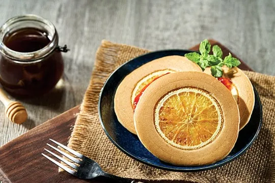 Pancake nhân táo