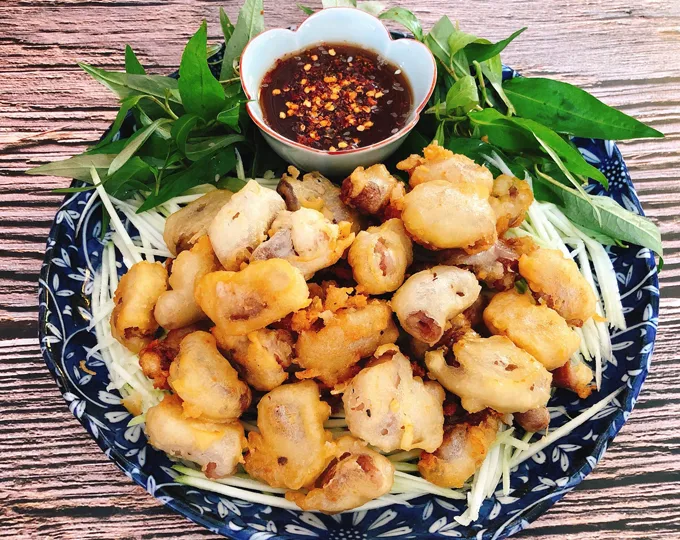 Tempura mực chiên giòn