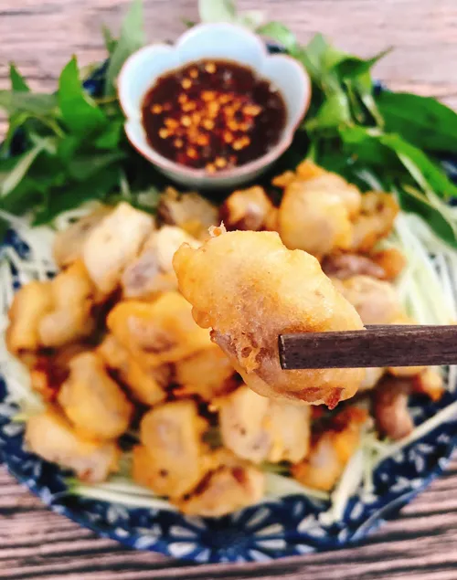 Tempura mực chiên giòn