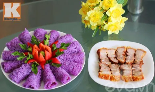 Thịt gà hấp nấm hương