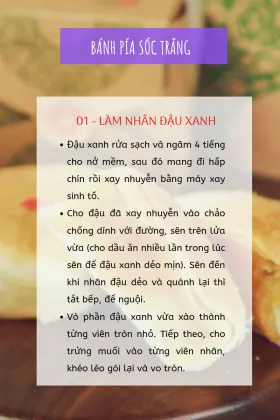 Trổ tài làm đặc sản Sóc Trăng: bánh pía