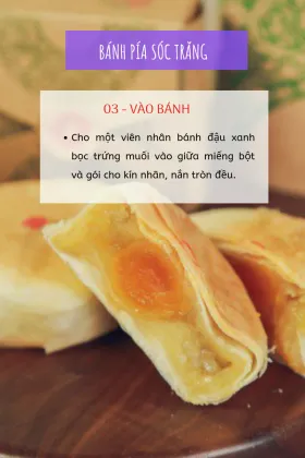 Trổ tài làm đặc sản Sóc Trăng: bánh pía