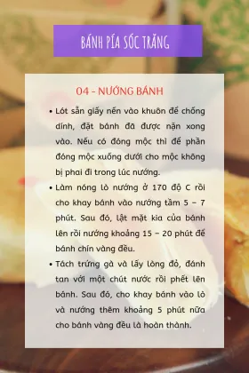 Trổ tài làm đặc sản Sóc Trăng: bánh pía