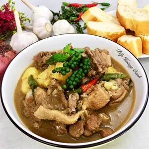 Vịt nấu tiêu xanh